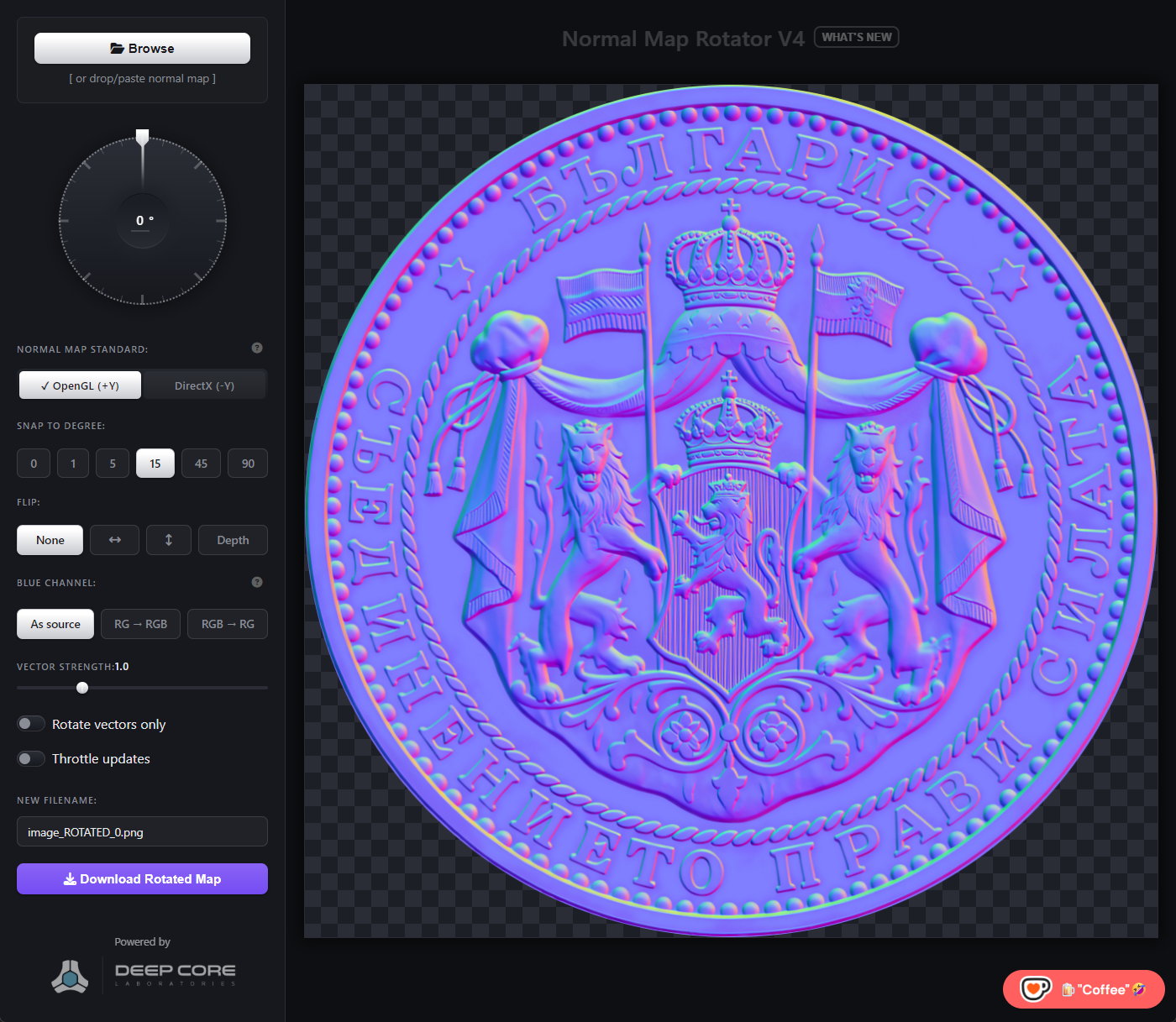 Normal Map Rotation Tool (V4 is here)